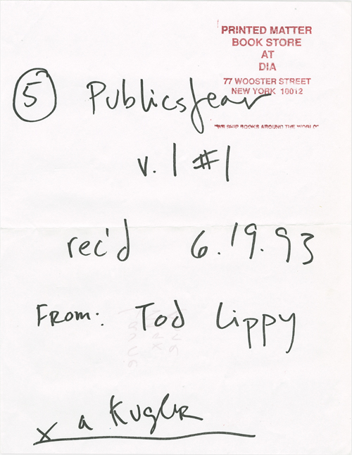 PRINTED MATTER